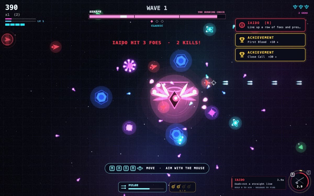 NEON VOID gameplay